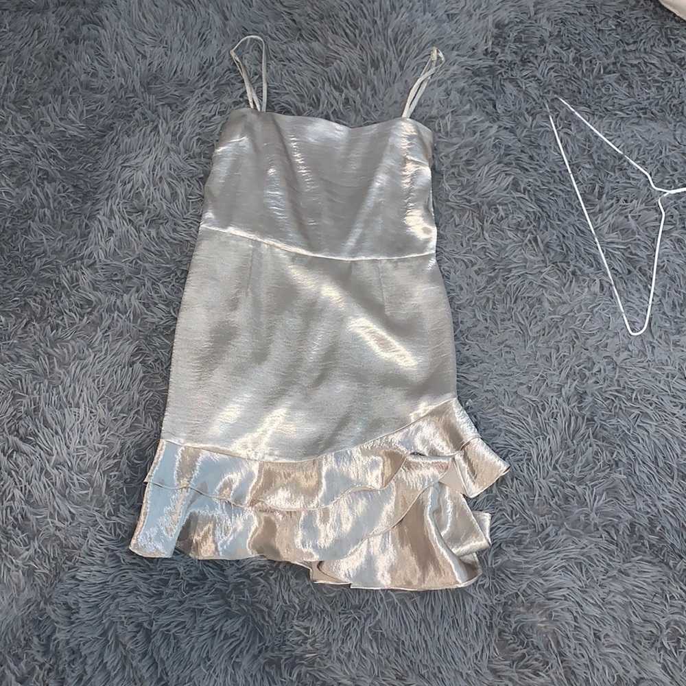 Silver BB Dakota formal dress